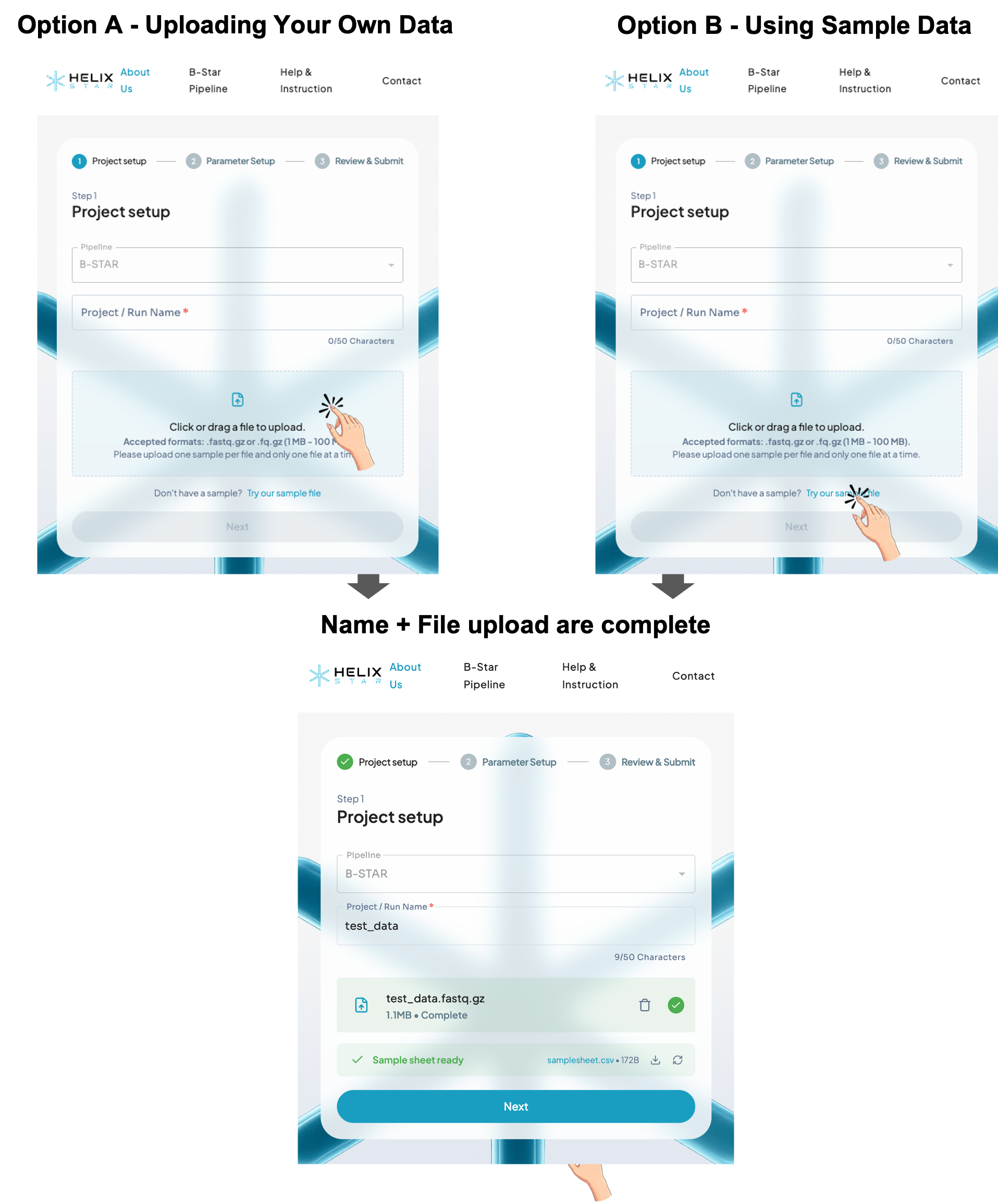 Step 1: Project setup